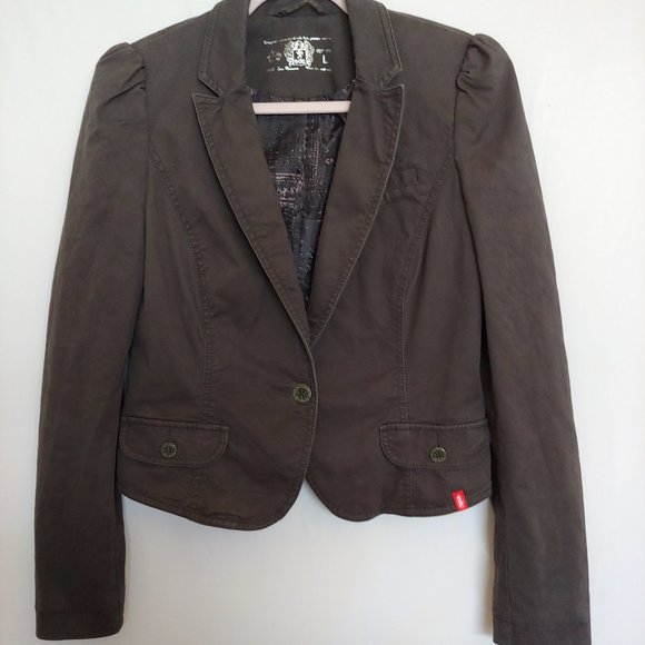 Esprit Jackets & Blazers - EDC by Esprit grey size large